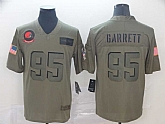 Nike Browns 95 Myles Garrett 2019 Olive Salute To Service Limited Jersey,baseball caps,new era cap wholesale,wholesale hats
